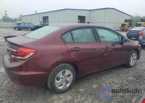 2014 Honda Civic Lx from USA, damaged, VIN 19XFB2F53EE012046